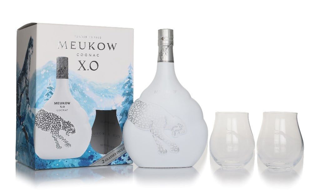 Meukow XO Ice Panther Gift Set (with 2x Glasses)