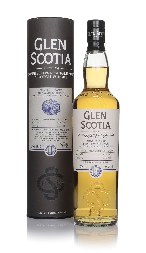 Glen Scotia 5 Year Old 2017 - (cask 3475) - Campbeltown Malts Festival 2023 70cl