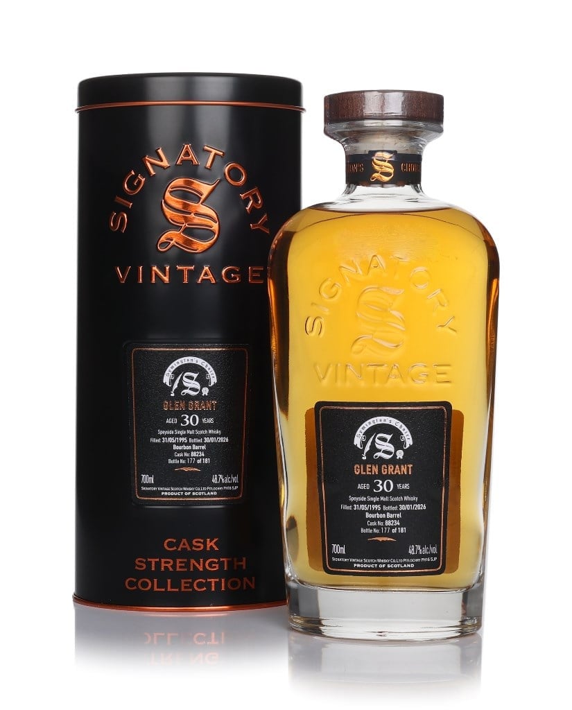 Glen Grant 30 Year Old 1995 (cask 88234) - Cask Strength Collection (Signatory) 70cl
