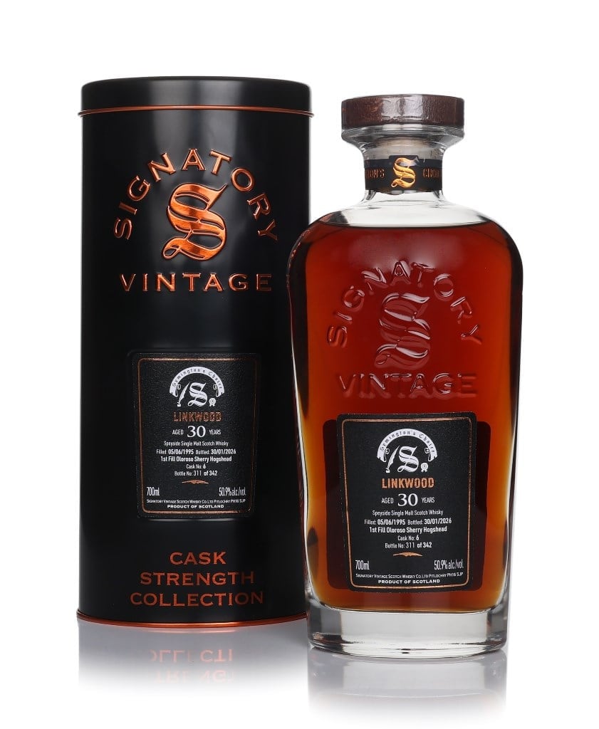 Linkwood 30 Year Old 1995 (cask 6) - Cask Strength Collection (Signatory) 70cl