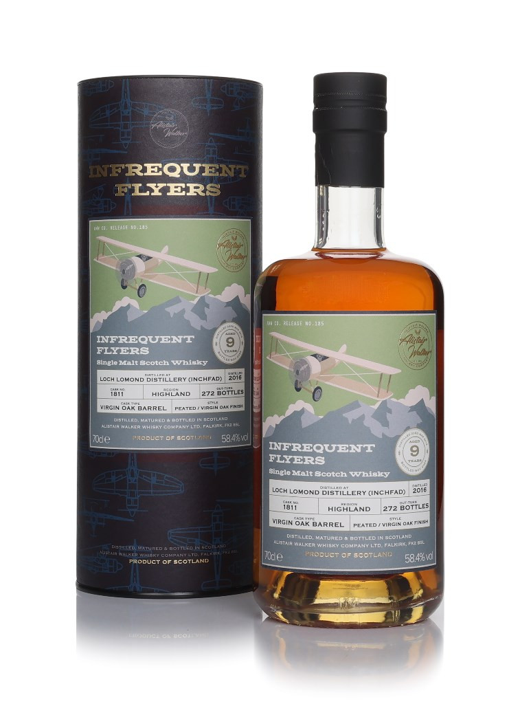 Loch Lomond Inchfad 9 Year Old 2016 (cask 1811) - Infrequent Flyers (Alistair Walker)