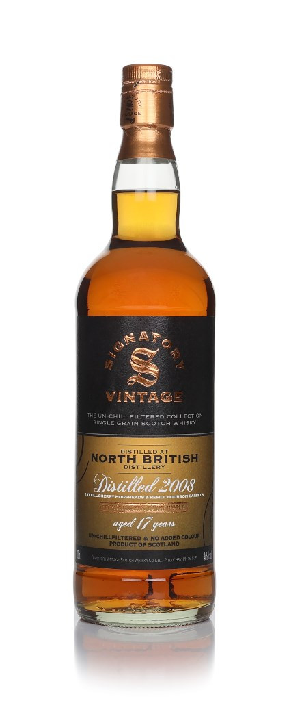 North British 17 Year Old 2008 - Un-Chillfiltered Collection (Signatory) 70cl