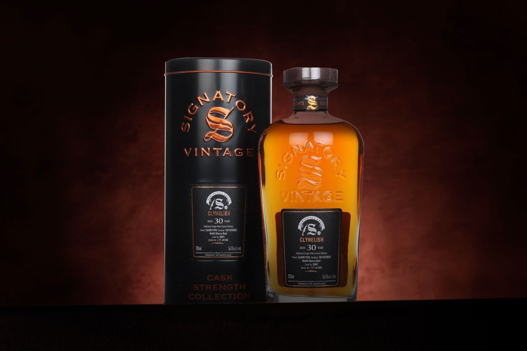 *COMPETITION* Clynelish 30 Year Old 1995 (cask 8681) - Cask Strength Collection (Signatory) Whisky Ticket 70cl