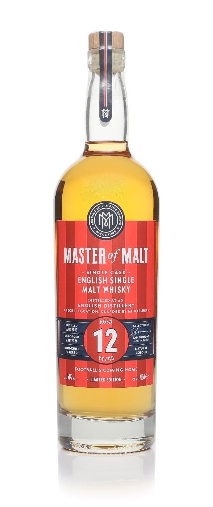 An English Distillery 12 Year Old 2013 - ‘90s Retro Football Edition (Master of Malt) 70cl