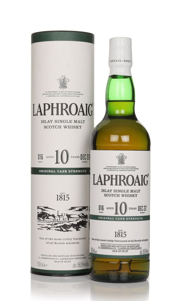 Laphroaig 10 Year Old Cask Strength Batch 016