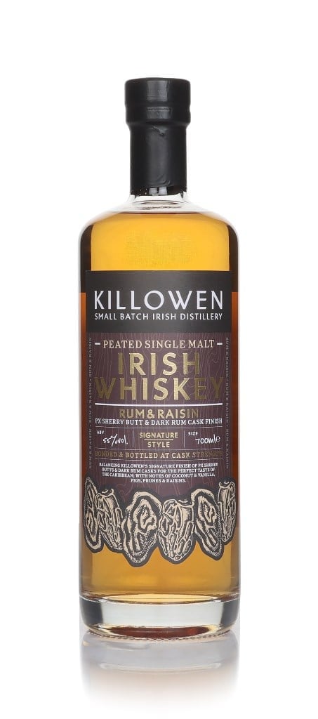Killowen Peated Rum & Raisin Irish Whiskey 70cl