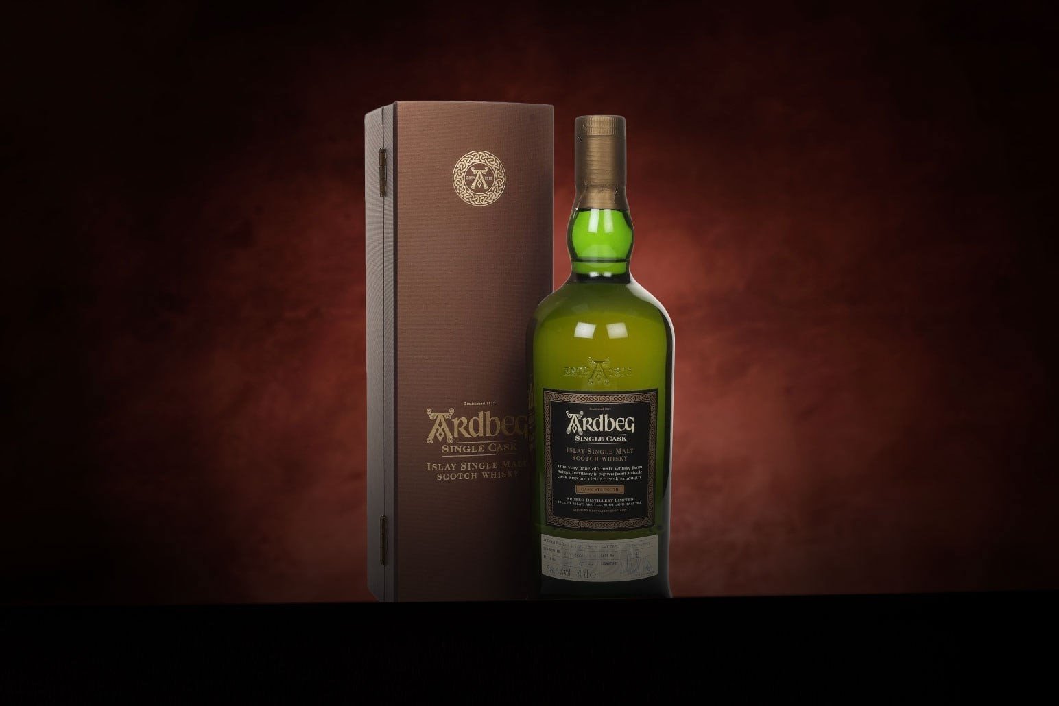 *COMPETITION* Ardbeg 10 Year Old 1999 (cask 1924) - First Fill Bourbon Cask Whisky Ticket 70cl