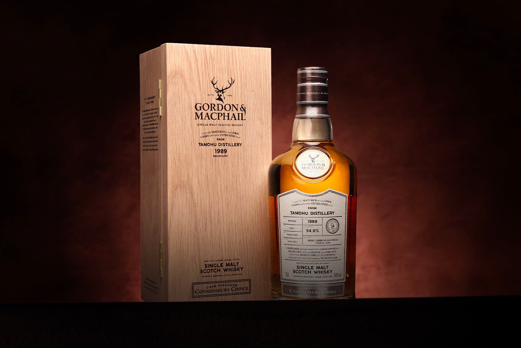 *COMPETITION* Tamdhu 34 Year Old 1989 (cask 12881) - Connoisseurs Choice (Gordon & MacPhail) Whisky Ticket 70cl