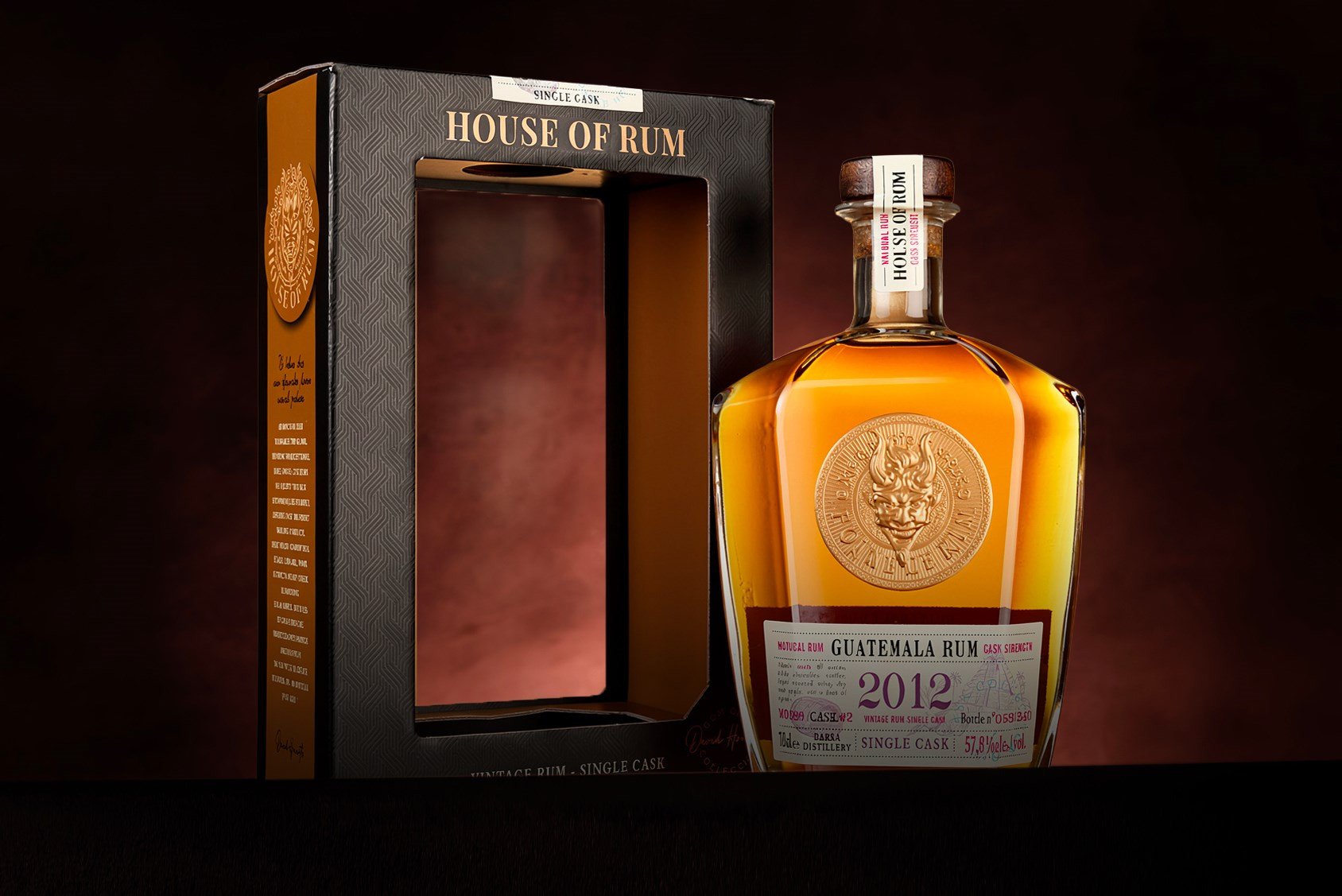 *COMPETITION* Darsa 11 Year Old 2012 Guatemala Single Cask Vintage Rum (House of Rum) Ticket 70cl