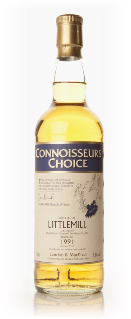 Littlemill 1991 (bottled 2010) - Connoisseurs Choice (Gordon & MacPhail) 70cl
