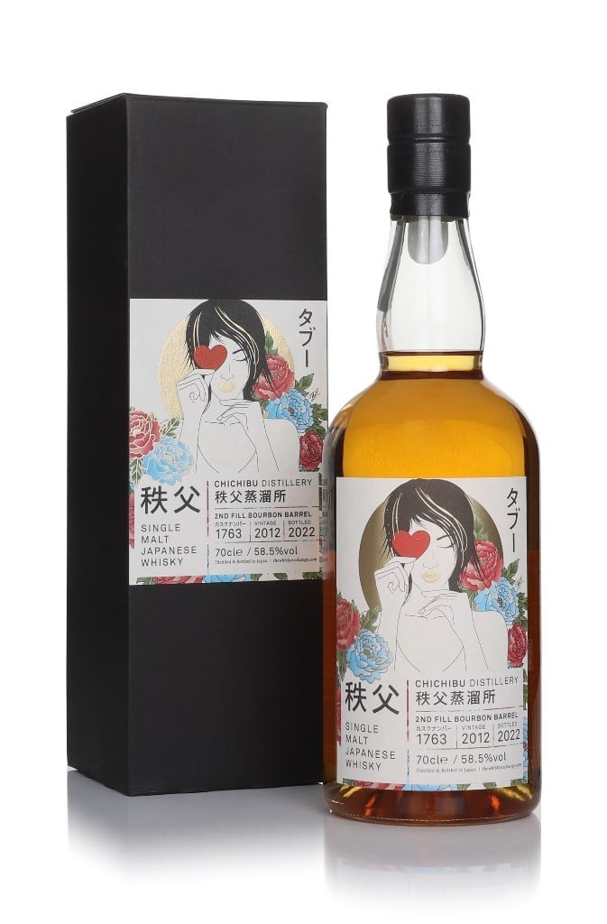 Chichibu 2012 (bottled 2022) (cask 1763) Bourbon Barrel - See No Evil (Taboo Series) 70cl