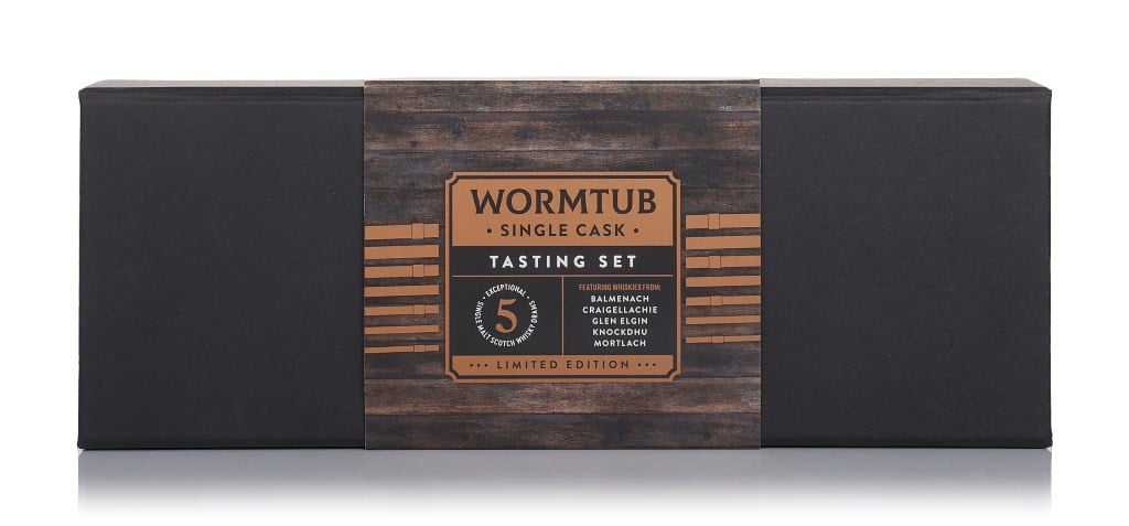 Wormtub Single Cask Tasting Set 18cl