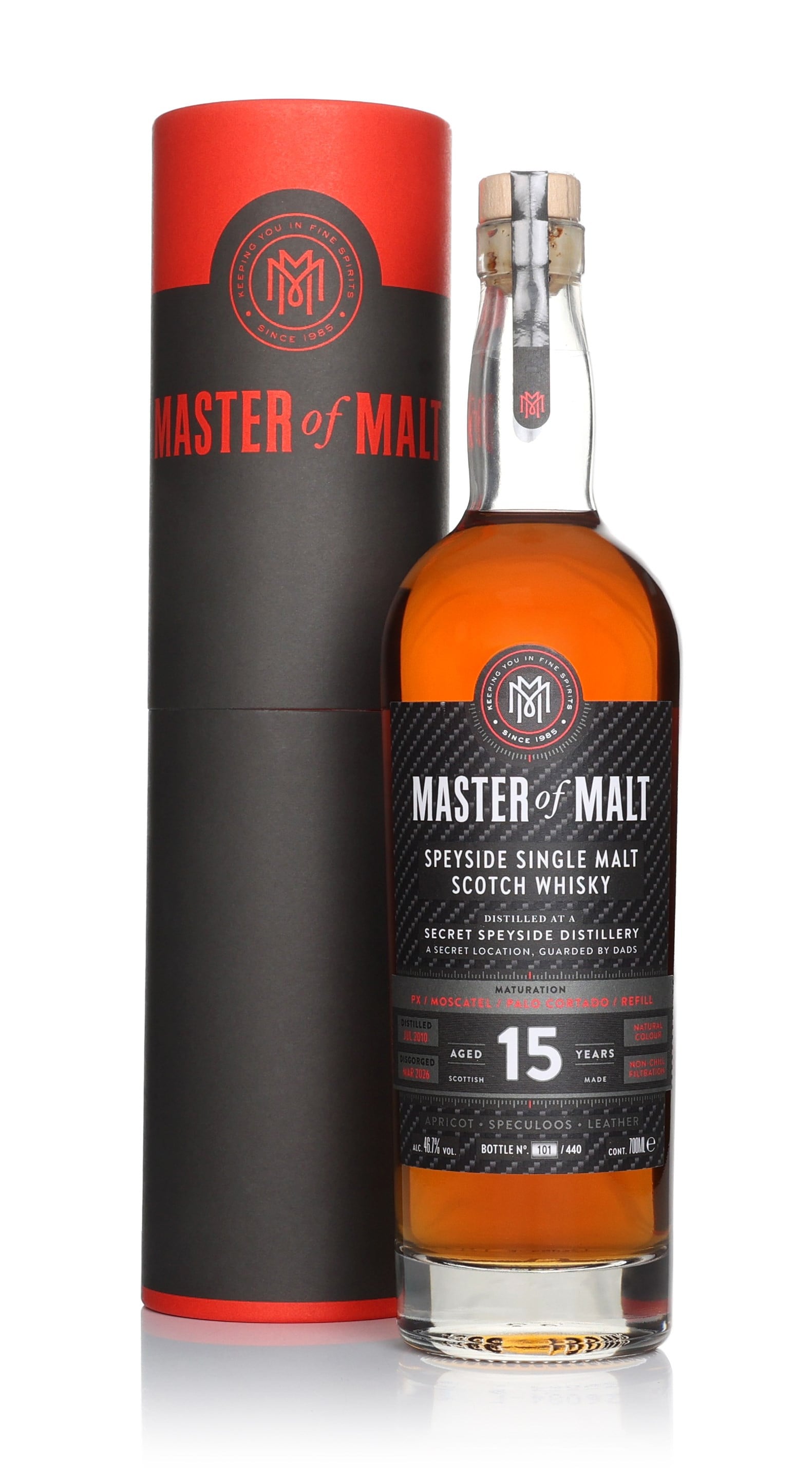 A Secret Speyside 15 Year Old - Father's Day Edition (Master of Malt) 70cl