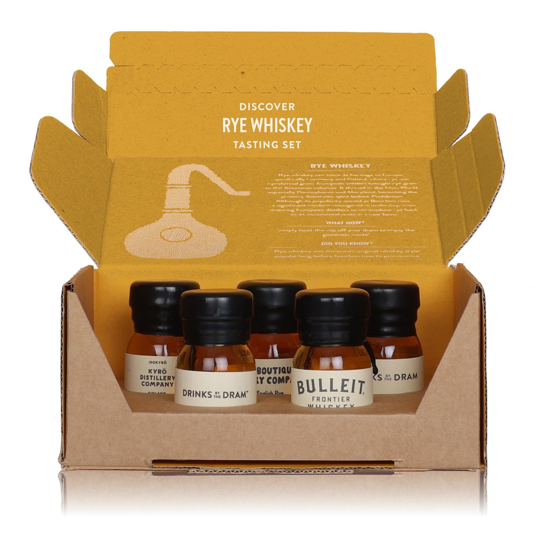 The Rye Whiskey Discovery Set 15cl