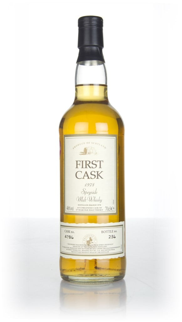Glenlossie 27 Year Old 1978 (cask 4786) - First Cask 70cl