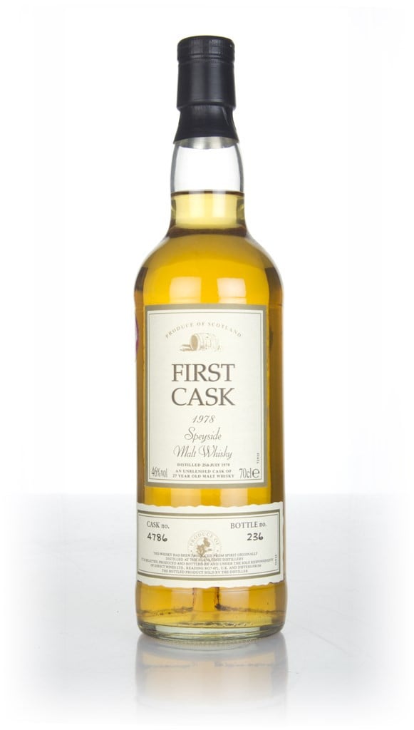 Glenlossie 27 Year Old 1978 (cask 4786) - First Cask