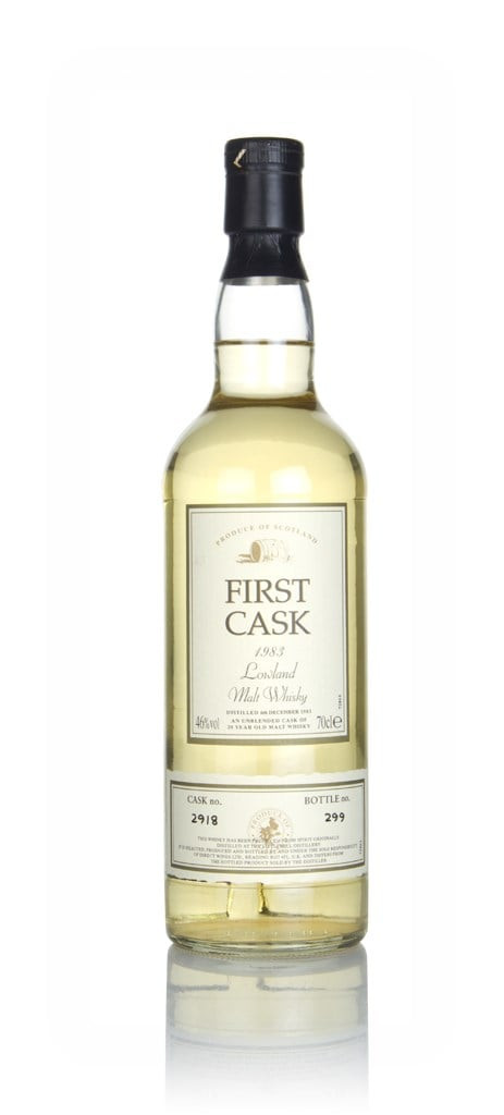 Littlemill 20 Year Old 1983 (cask 2918) - First Cask 70cl