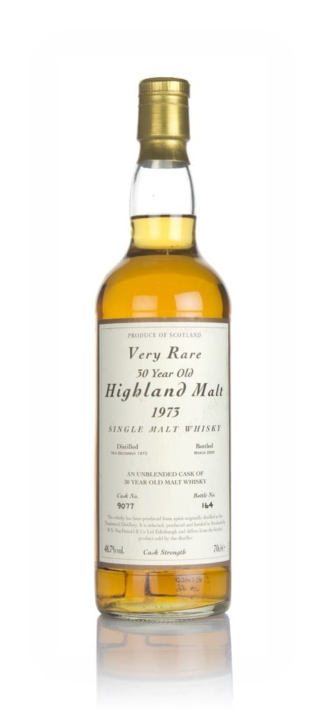 Tomintoul 30 Year Old 1973 (cask 9077) - Very Rare (R.N. MacDonald) 70cl