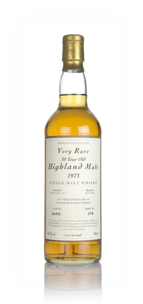 Tomatin 30 Year Old 1973 (cask 30451) - Very Rare (R.N. MacDonald) 70cl