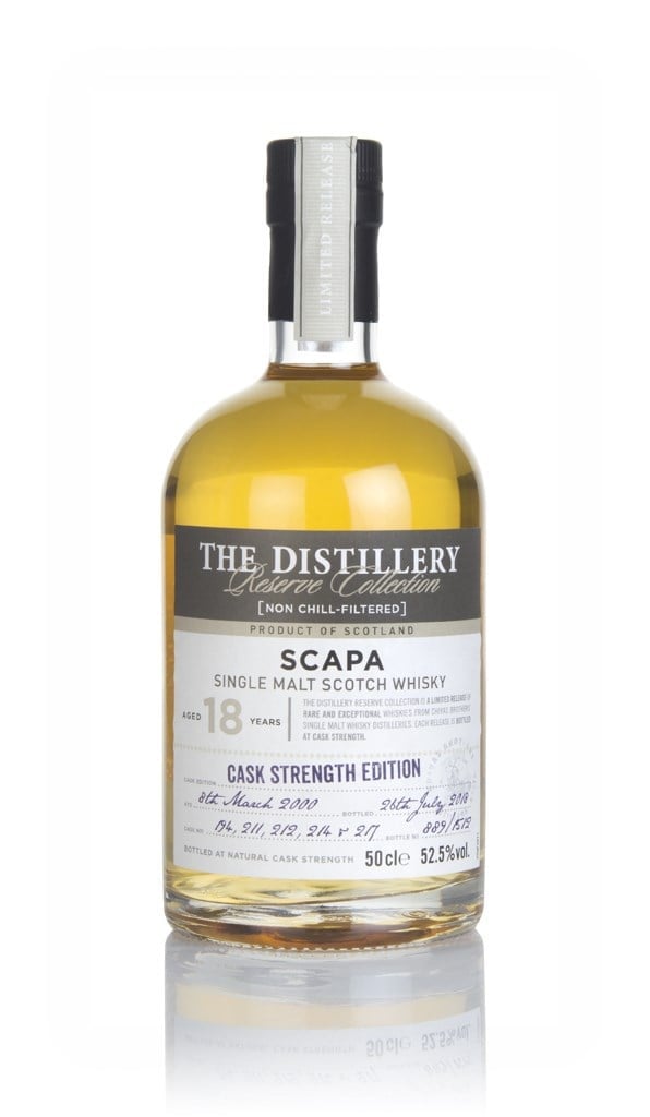 Scapa 18 Year Old 2000 Distillery Reserve Collection 50cl