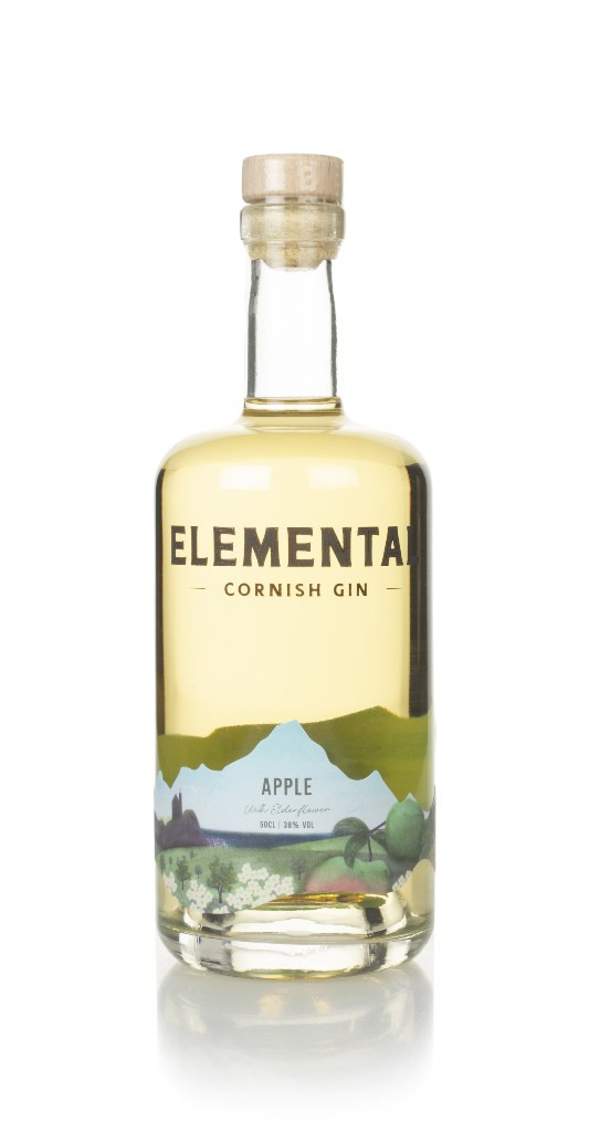 Elemental Apple Cornish Gin 70cl
