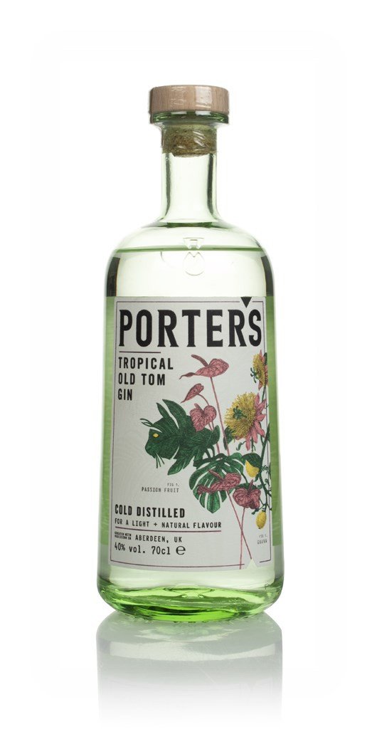 Porter's Tropical Old Tom Gin 70cl