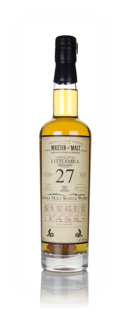 Littlemill 27 Year Old 1991 - Single Cask (Master of Malt) 47.2% 70cl
