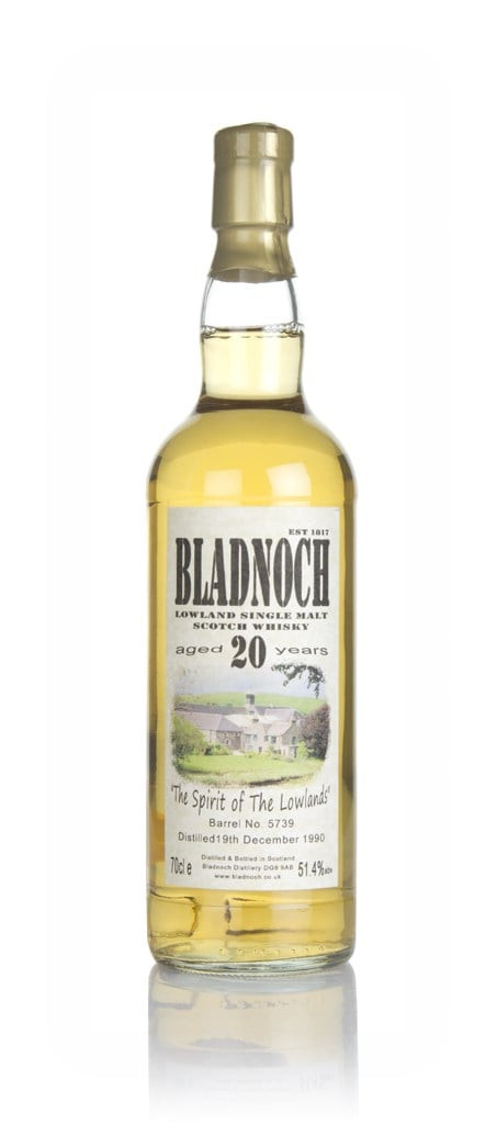 Bladnoch 20 Year Old 1990 (cask 5739) - The Spirit of The Lowlands 70cl