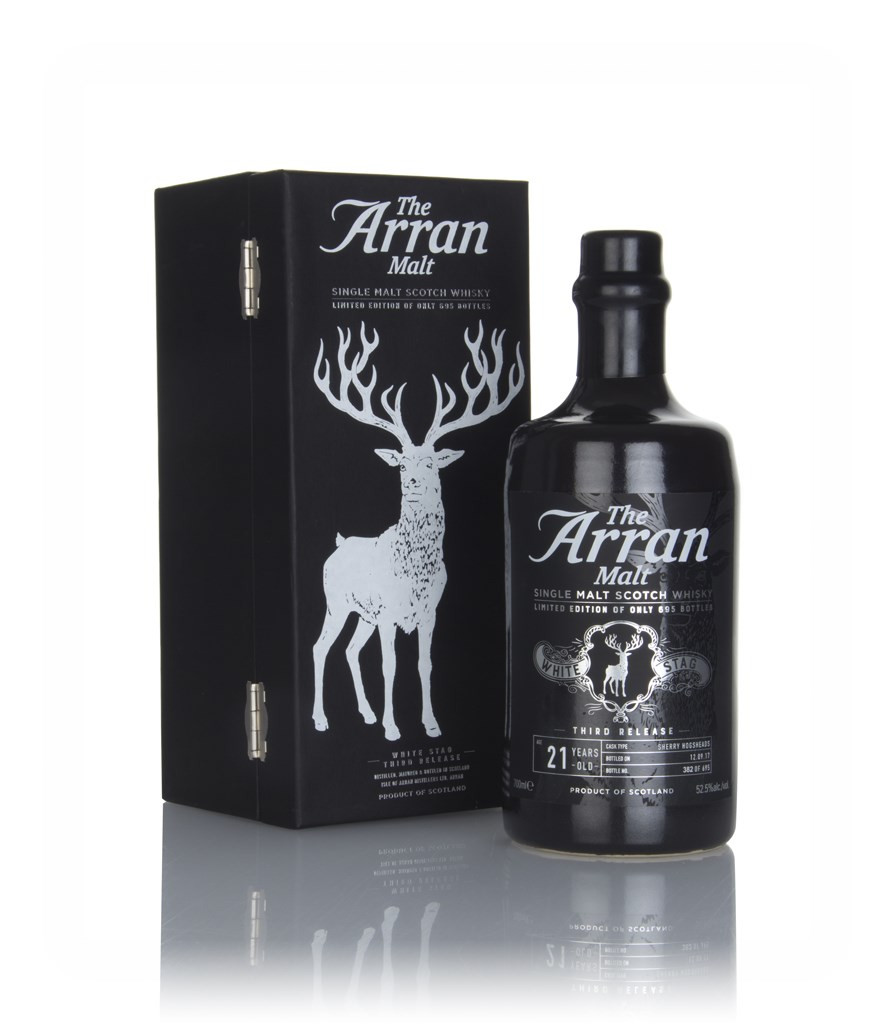 Arran White Stag 21 Year Old (Third Release) 70cl