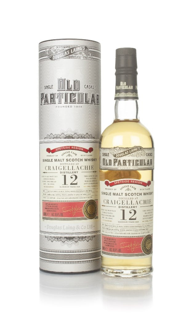 Craigellachie 12 Year Old 2008 (cask 13906) - Old Particular (Douglas Laing) 50cl