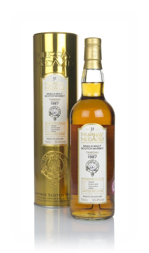 Tamdhu 31 Year Old 1987 (cask 600006) - Mission Gold (Murray McDavid) 70cl