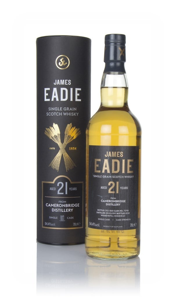 Cameronbridge 21 Year Old 1997 (cask 75792) - James Eadie 70cl