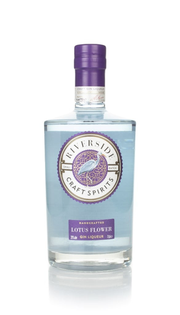Riverside Lotus Flower Shimmer Gin Liqueur 70cl