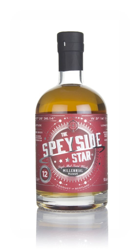 The Speyside Star 12 Year Old - Millennial Range (North Star Spirits) 70cl