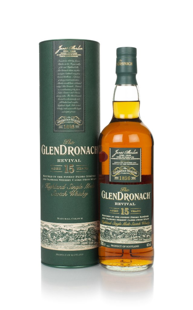 GLENDRONACH Revival 15年 & Original 12年 Whisky Glendronach 15 Anos 700ml