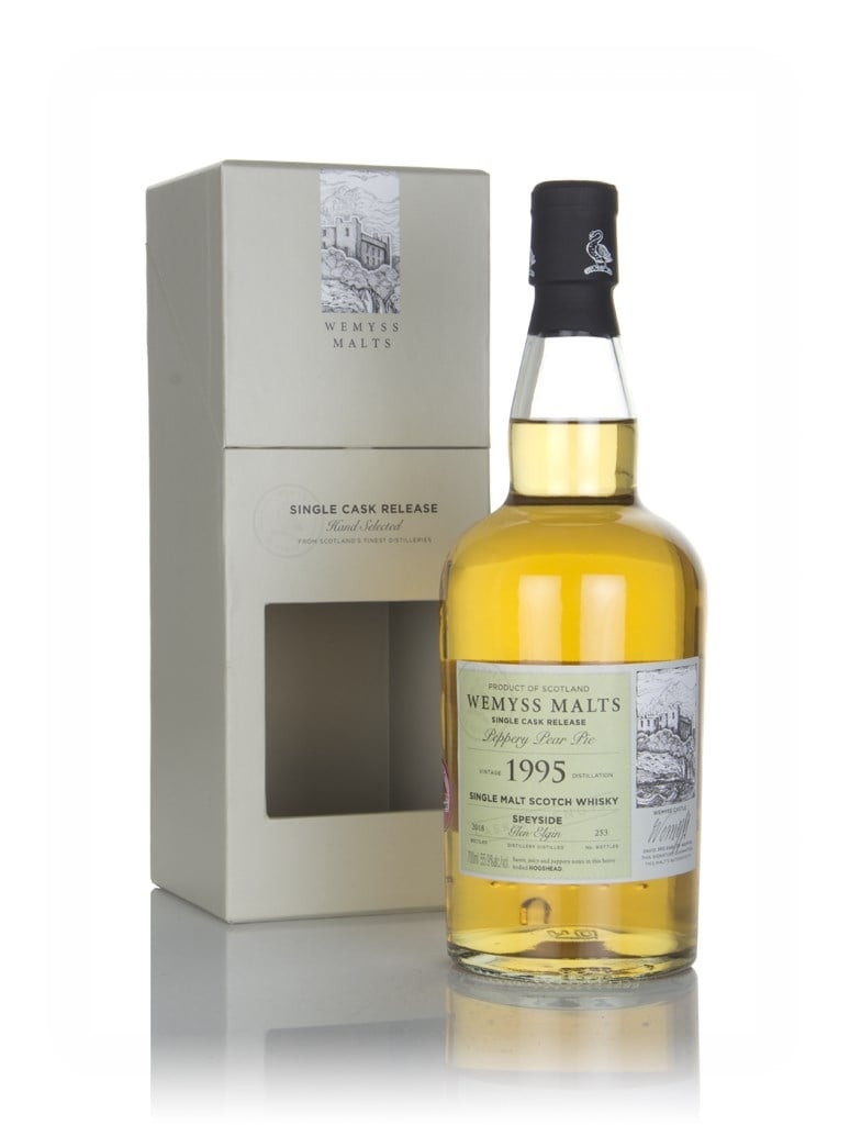 Peppery Pear Pie 1995 (bottled 2018) - Wemyss Malts (Glen Elgin) 70cl