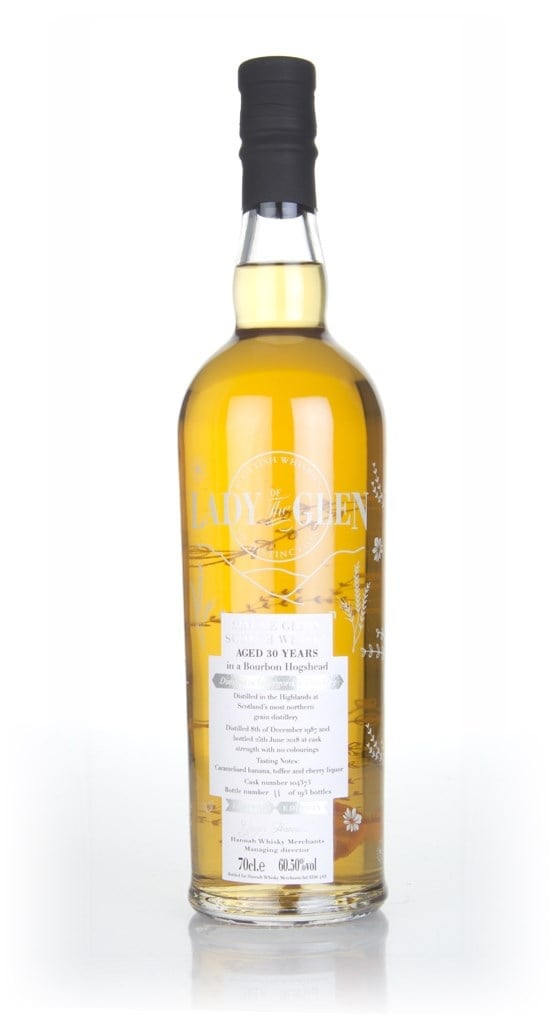 Invergordon 30 Year Old 1987 (cask 104373) - Lady of the Glen (Hannah Whisky Merchants) 70cl