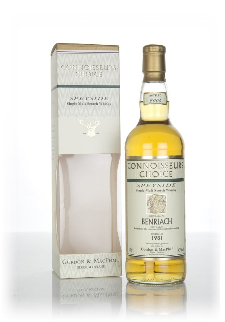 Benriach 1981 (bottled 2004) - Connoisseurs Choice (Gordon & MacPhail) 70cl