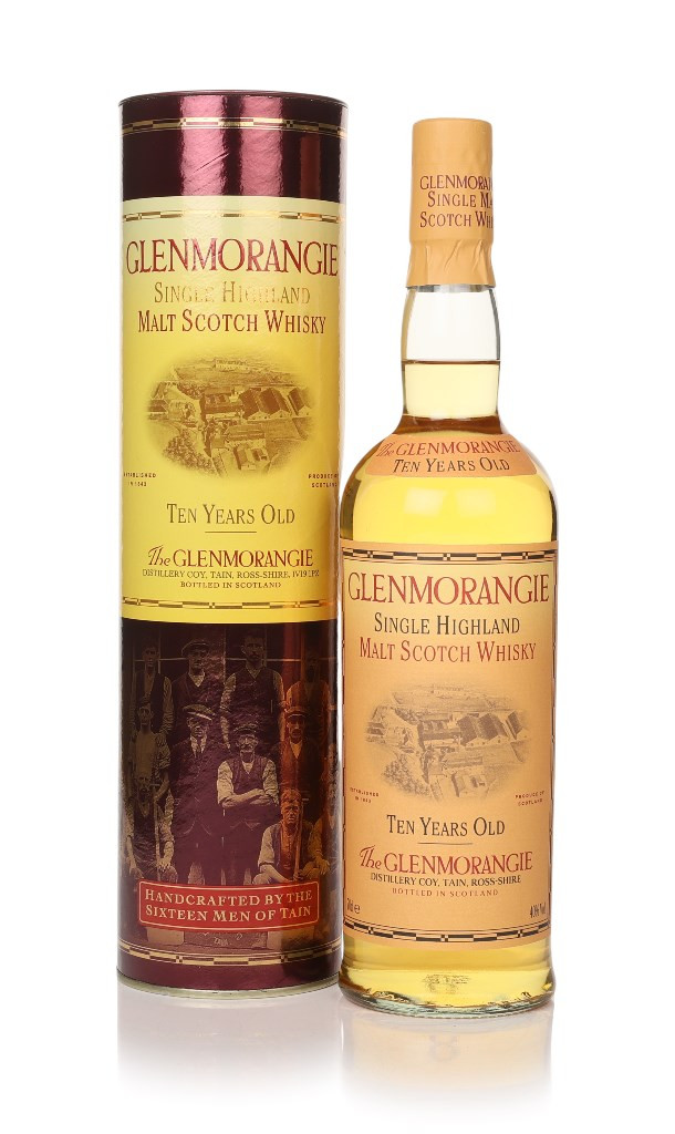 Glenmorangie 10 Year Old - 1990s (with Sixteen Men of Tain Design Tin) 70cl