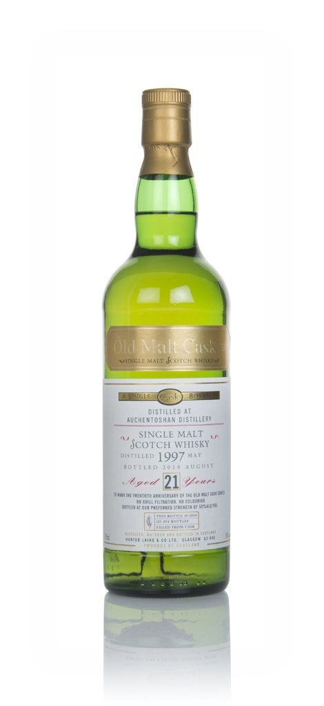 Auchentoshan 21 Year Old 1997 - Old Malt Cask (Hunter Laing) 70cl