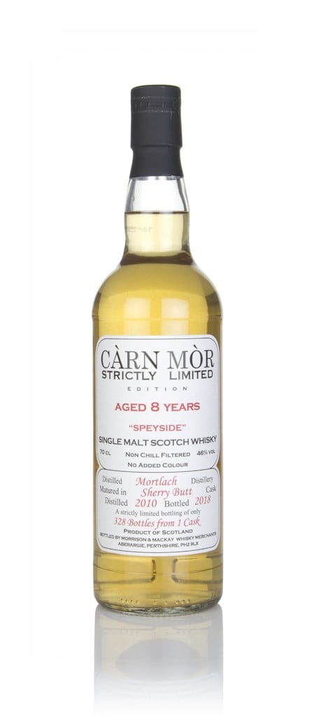 Mortlach 8 Year Old 2010 - Strictly Limited (Càrn Mòr)