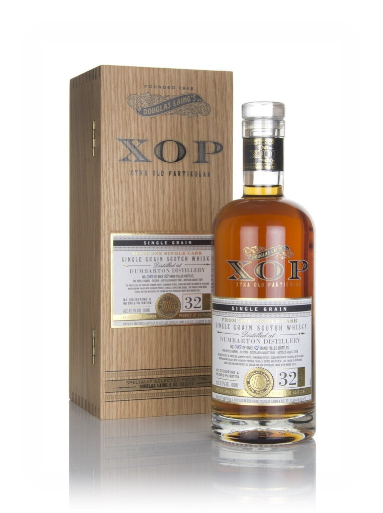 Dumbarton 32 Year Old 1986 (cask 12814) - Xtra Old Particular (Douglas Laing) 70cl