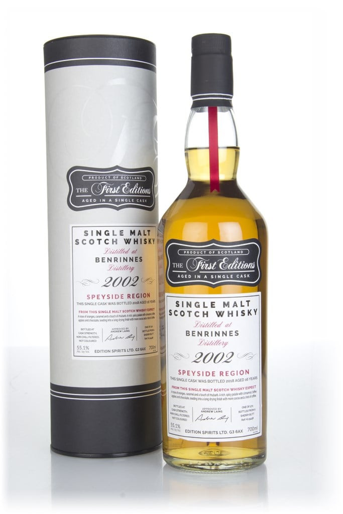 Benrinnes 16 Year Old 2002 (cask 15438) - The First Editions (Hunter Laing) 70cl