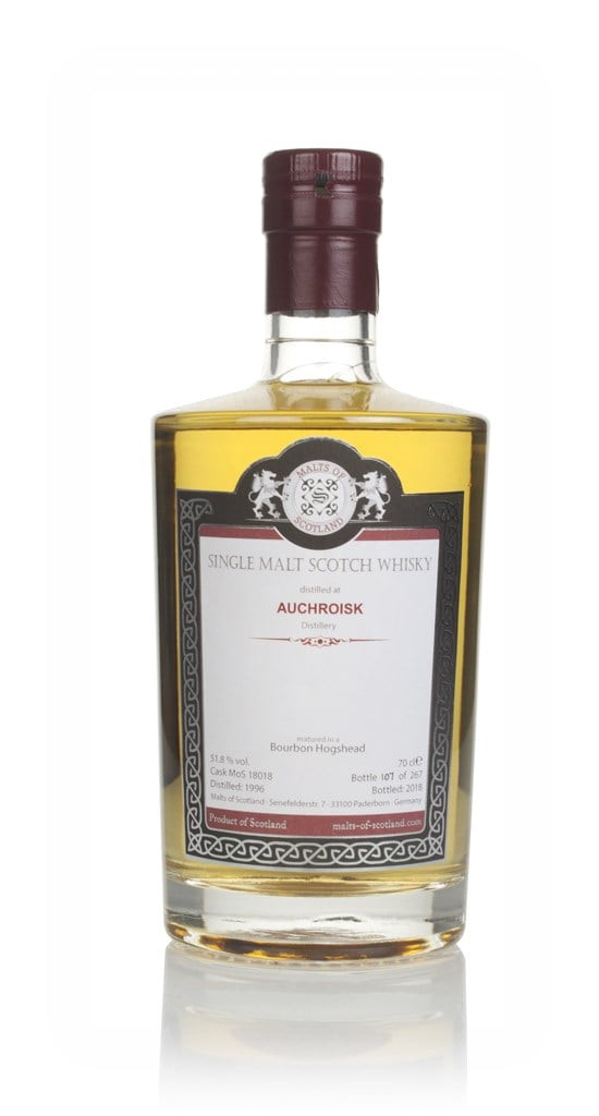 Auchroisk 1996 (bottled 2018) (cask 18018) - Malts of Scotland 70cl
