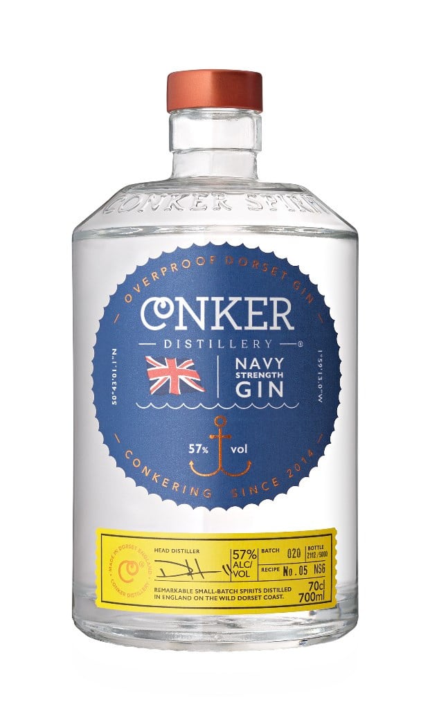 Conker Spirit RNLI Navy Strength Gin 70cl
