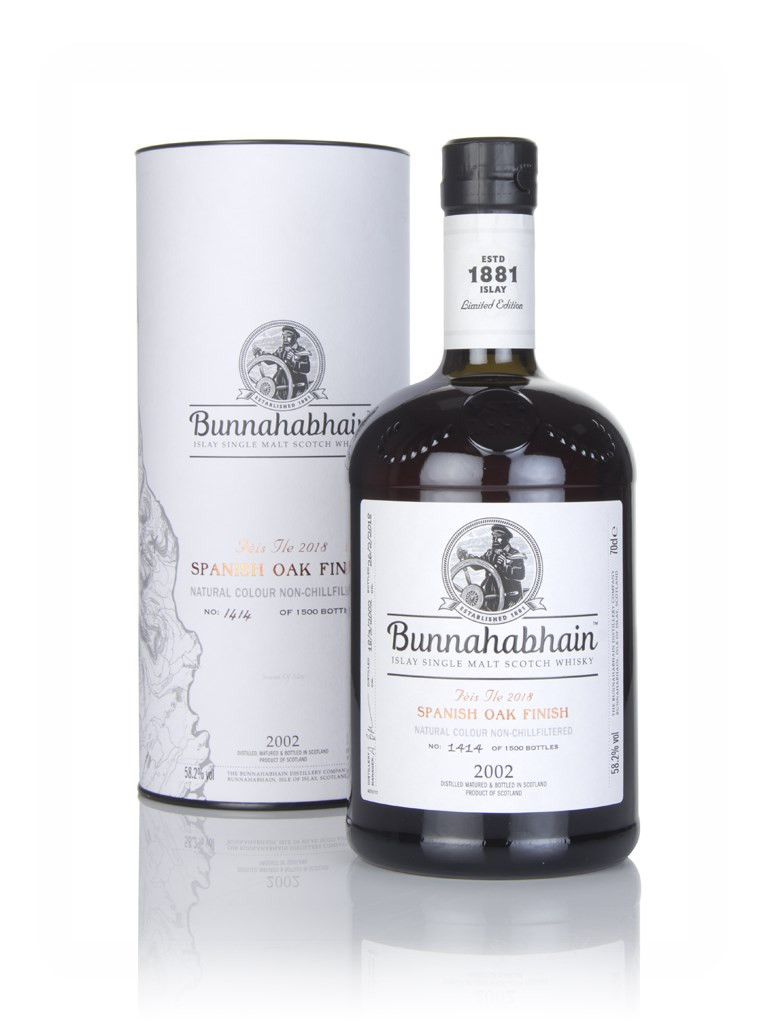 Bunnahabhain 15 Year Old 2002 Spanish Oak Finish - Fèis Ìle 2018 70cl