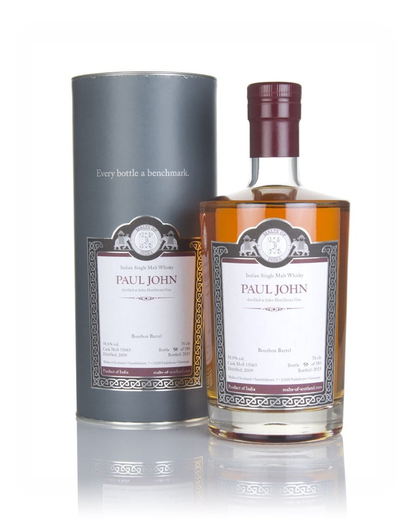 Paul John 2009 (bottled 2015) (cask 15065) - Malts of Scotland 70cl