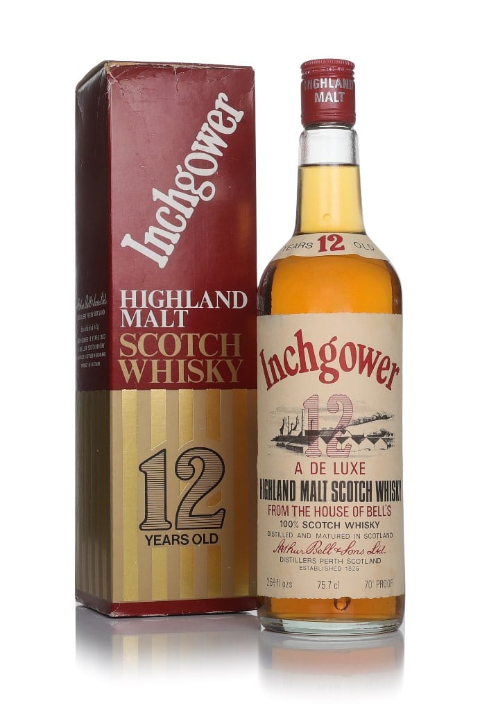 Inchgower 12 Year Old - 1970s 70cl