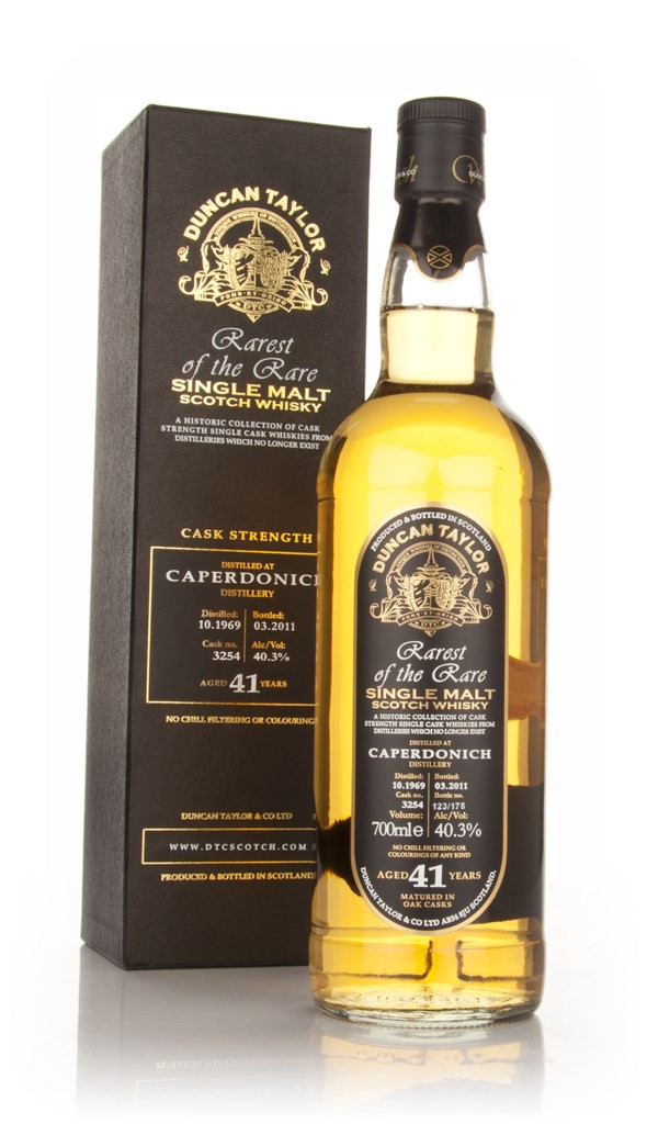 Caperdonich 41 Year Old 1969 Cask 3254 - Rarest of the Rare (Duncan Taylor) 70cl