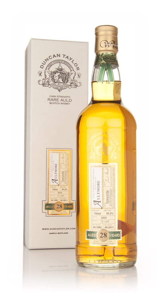 Aultmore 28 Year Old 1982 - Rare Auld (Duncan Taylor) 70cl